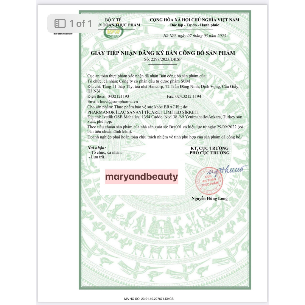 BỔ NÃO BRAGIS CITICOLIN 500mg NHẬP KHẨU CHÂU ÂU