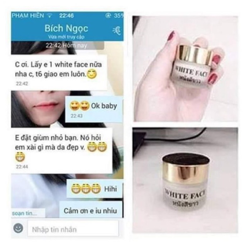 KEM FACE WHITE THÁI LAN LAN