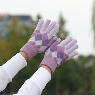 Găng tay xỏ ngón chất len unisex cho mùa đông giá rét