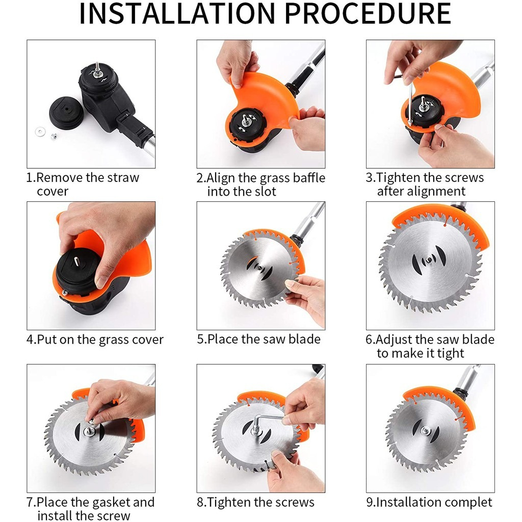 Máy cắt cỏ, tỉa cành cầm tay pin 15000mah, động cơ 1800w mạnh mẽ, bảo hành 24 tháng