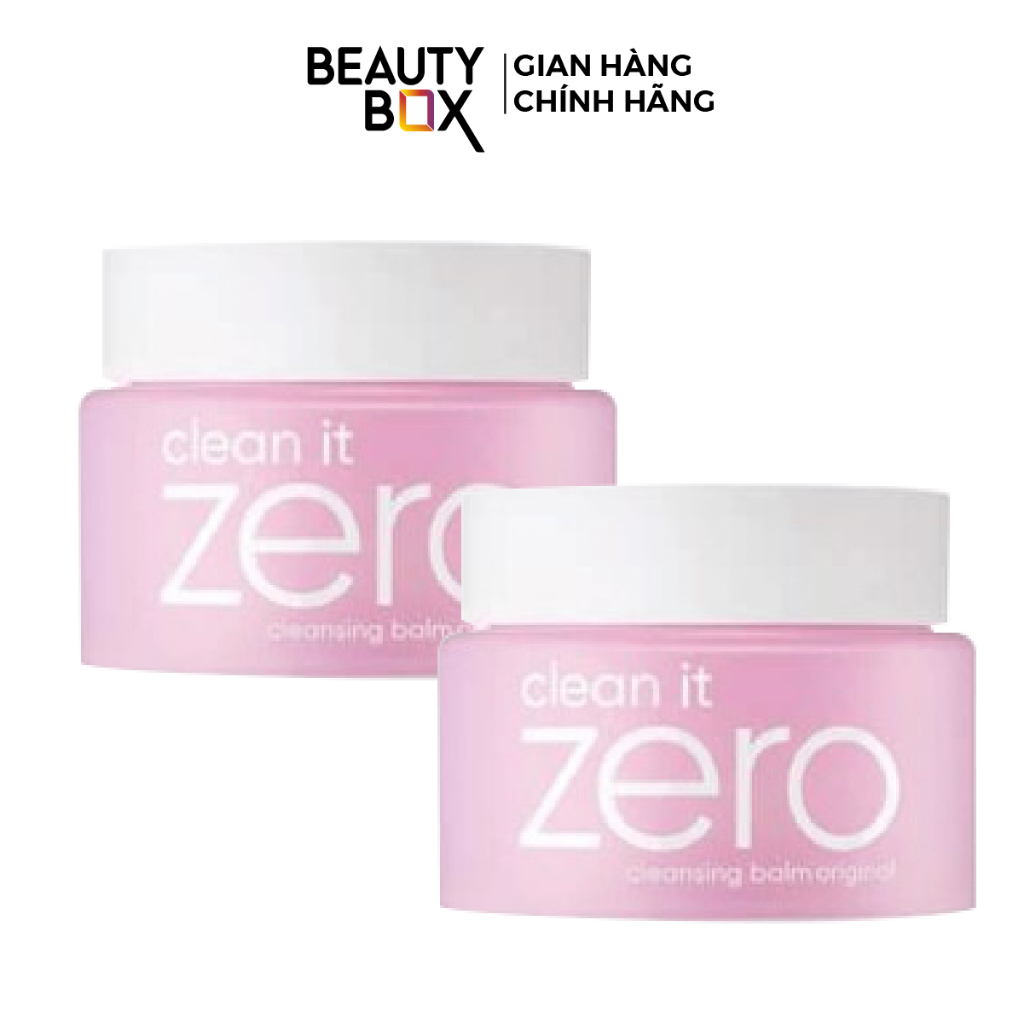 [Quà tặng không bán] 2 Sáp Tẩy Trang Banila Co Clean It Zero Cleansing Balm Original Mini 7Ml