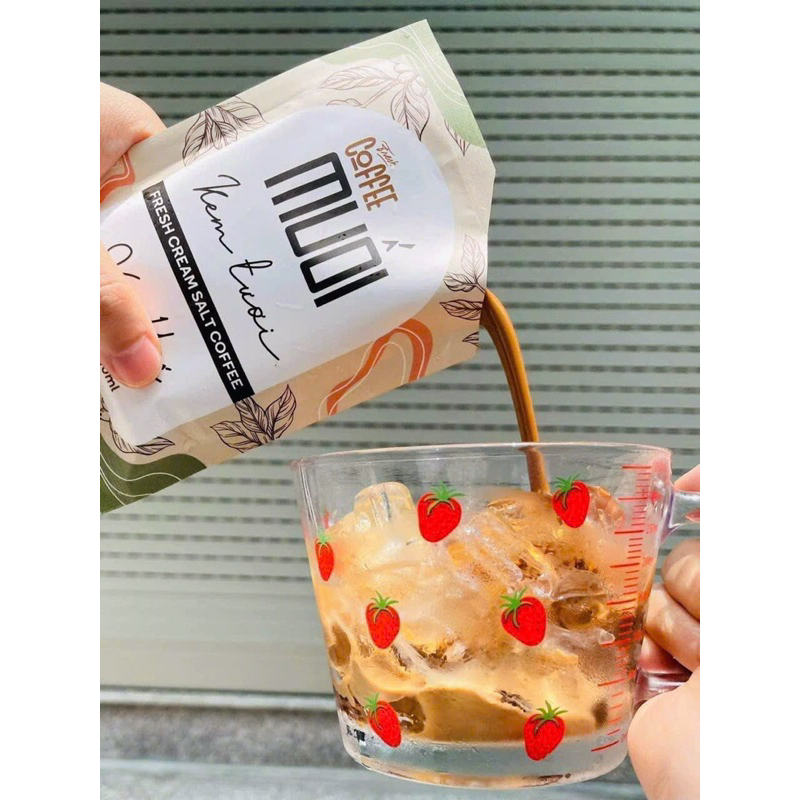 ☕️ SET 3 TÚI CAFE MUỐI PHA SẴN DẠNG GÓI☕️