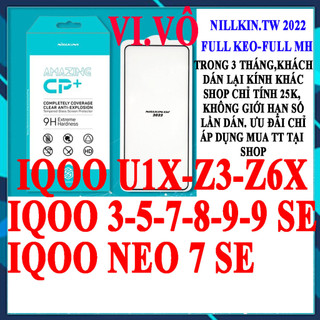 Kính cường lực Nillkin.tw mẫu 2022 cho Vivo IQOO/IQ00 U1X/Z3/Z6X/3/5/7/8/9/9 SE/9SE/Neo 7 SE