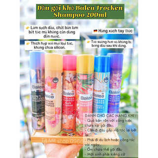 Dầu gội khô Balea 200ml
