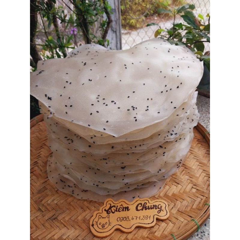 10 cái Bánh tráng quê Quảng nam