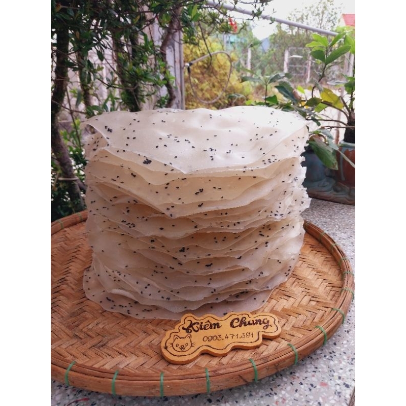 10 cái Bánh tráng quê Quảng nam