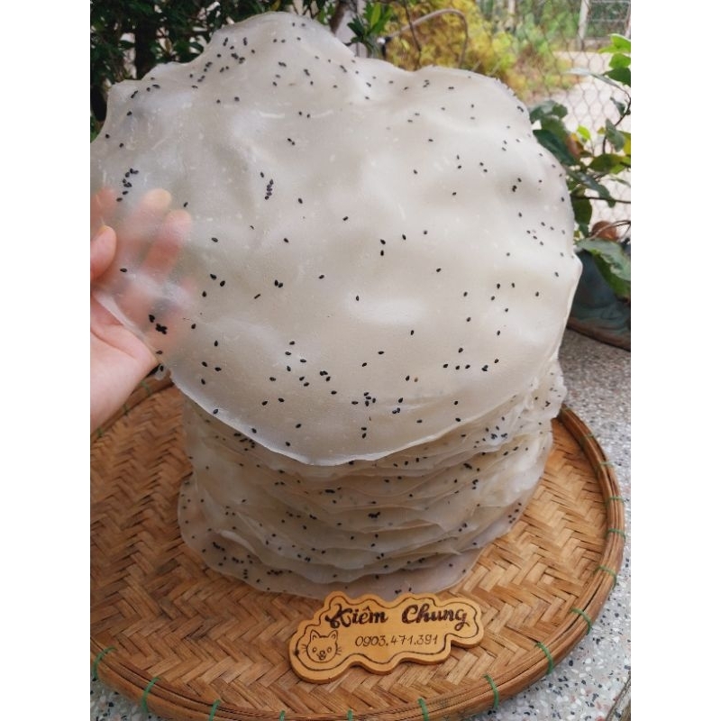 10 cái Bánh tráng quê Quảng nam