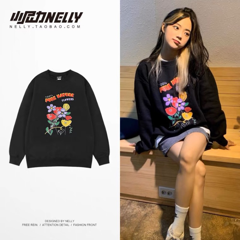 Áo sweater NELLY hye big♨️