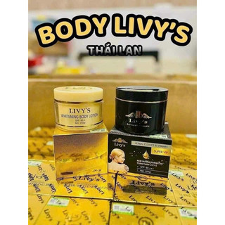   Chính Hãng  Kem body Livy’s dưỡng trắng da toàn thân có chống nắng SPF++ 