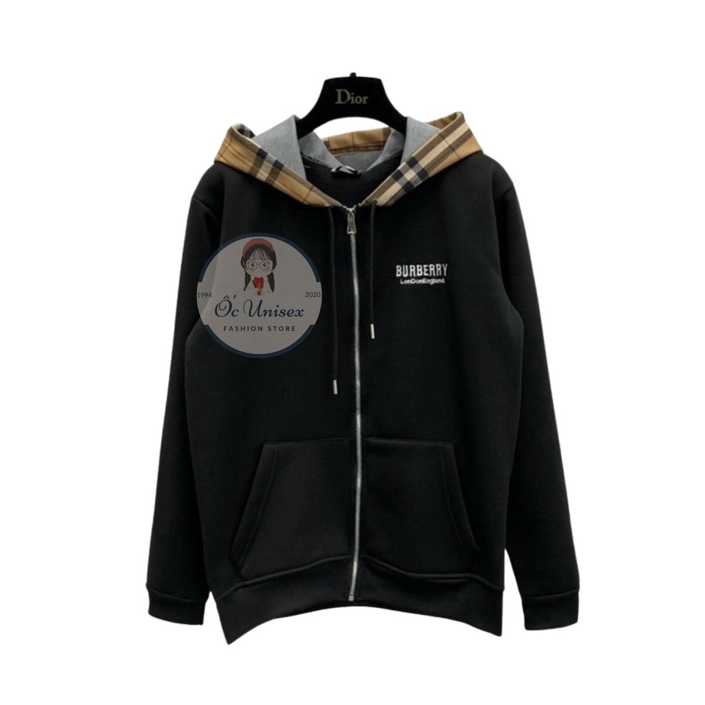 Áo khoác hoodie mũ bbr nam nữ unisex, áo khoác nỉ bbr unisex siêu cấp boy phố girl phố cực cháy - HÀNG SẴN CCL1
