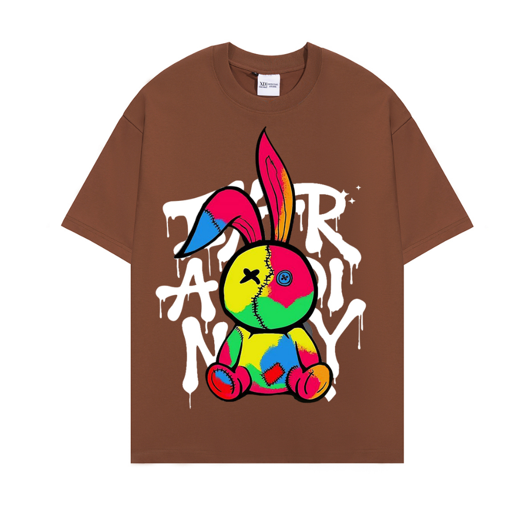 Áo thun The Xide áo phông unisex hình in form rộng chất cotton 2 chiều định lượng 250gr co giãn