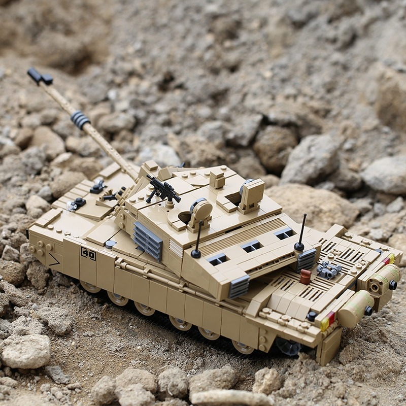 Mô hình đồ chơi lắp ráp xe tăng Challenger 2 Xingbao XB-06033