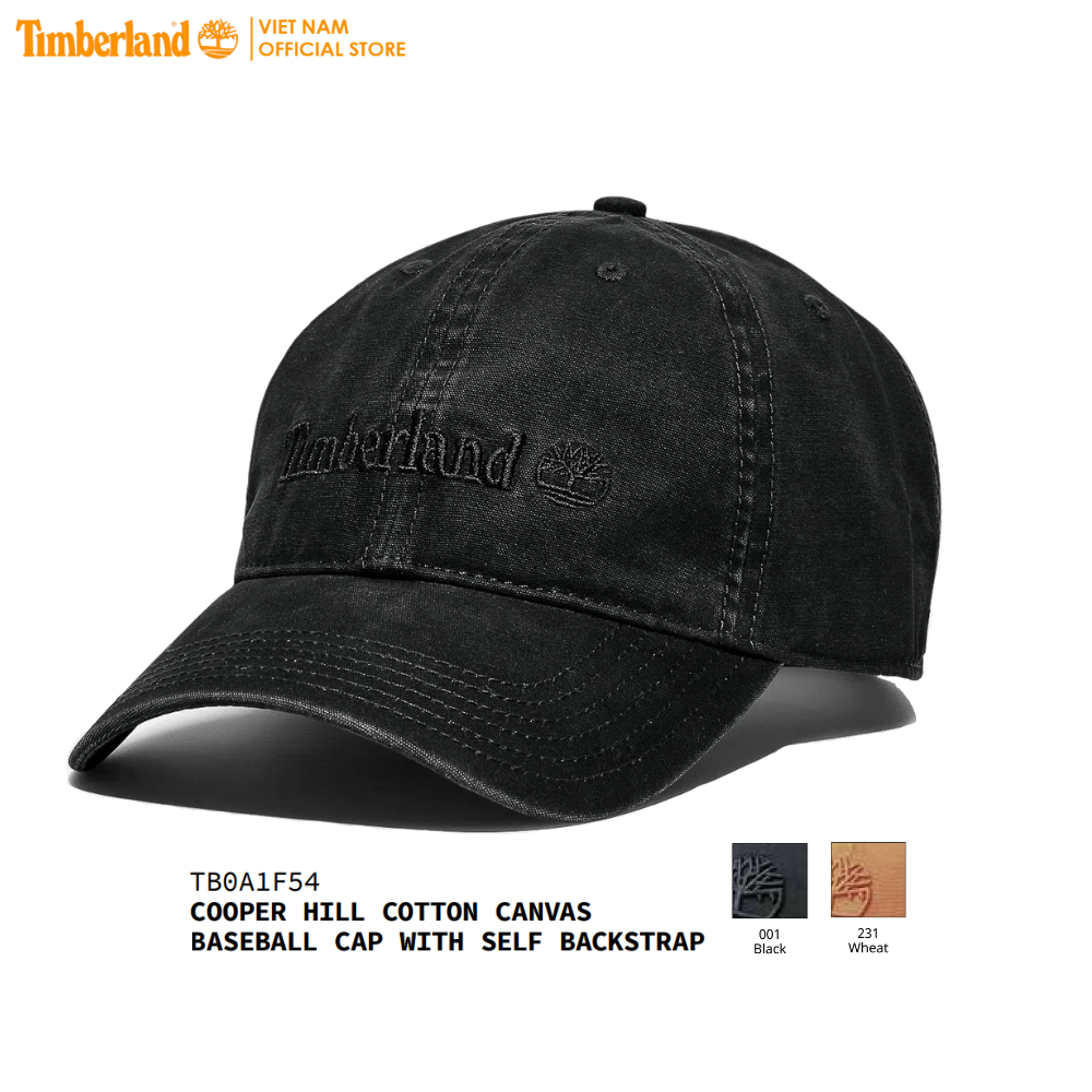 [Original] Timberland Nón Lưỡi Trai Unisex Baseball Cap With Self Backstrap TB0A1F54