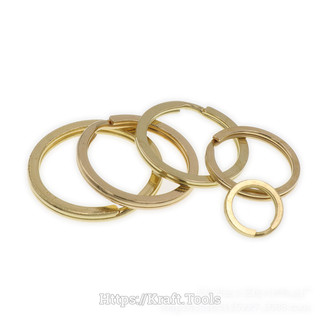 Khoen móc khóa đồng thau – key ring đồng thau 05304