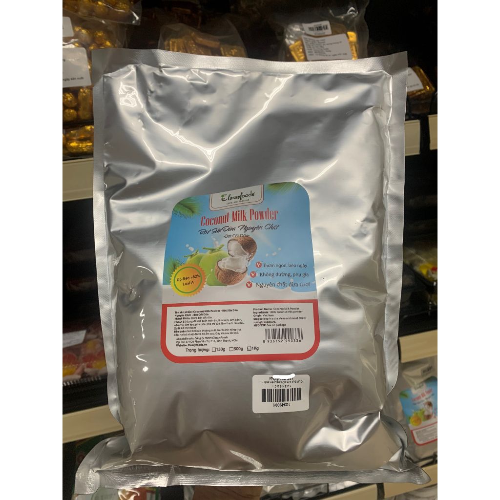 Bột sữa dừa nguyên chất - Bột cốt dừa Classyfood 150gr