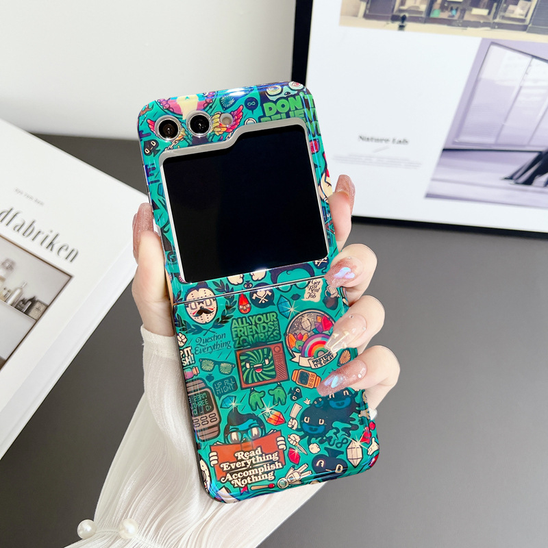 Ốp Lưng Họa Tiết Graffiti Samsung Galaxy Z FLIP 5 / Z FLIP 4 / Z FLIP 3 - BUM STORE GALAXY CASE