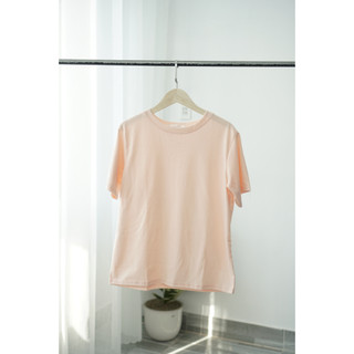 Áo phông trơn cotton ngắn tay cổ tròn thời trang 096 sale
