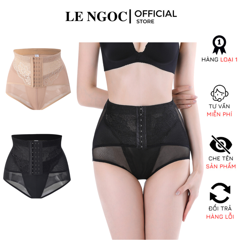 Quần Gen Nịt Bụng Cài Trước 3 Nấc Giúp Định Hình Eo Cho Vòng 2 Mơ Ước Lê Ngọc 026