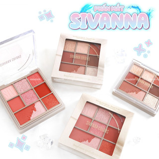 Phấn mắt Sivanna Colors Impression Eyeshadow Palette HF952