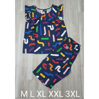 Bộ quần lửng vải lanh XK