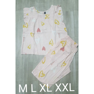 Bộ quần lửng vải lanh XK