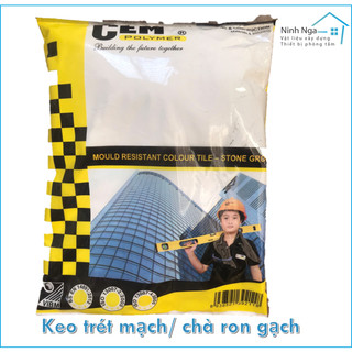 Keo chà mạch CEM, bột chét mạch Cem màu trắng gói 1kg Giadungdangtran