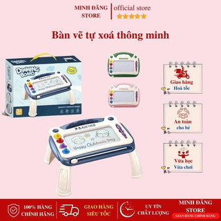 Đồ chơi thông minh bảng vẽ tự xóa cho bé có chân bàn memocshop bảng viết tự xóa giúp bé sáng tạo tập viết, tập vẽ
