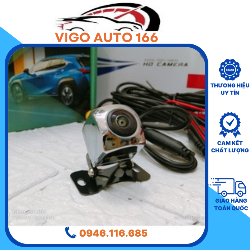 Camera Lùi Hồng Ngoại AHD 1080P, Camera Lùi AHD 1080p Siêu Nét Cho Màn Hình DVD Android- Camera De AHD hồng ngoại 2 chân