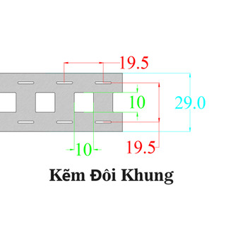 Kẽm đơn kẽm đôi hàn cell mạ niken