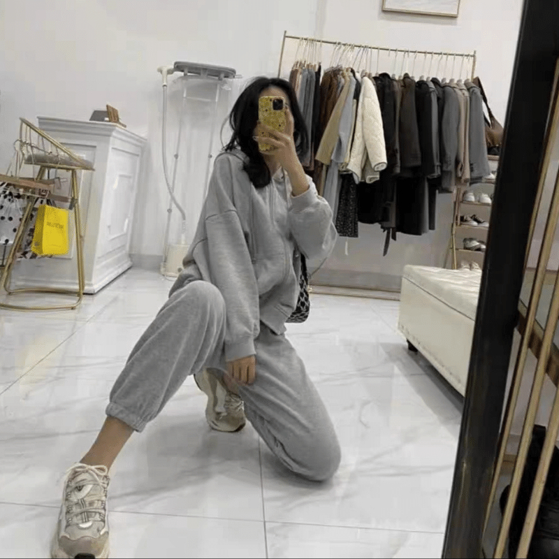 40-100kg jogger ống rộng Lai Thun nam nữ bigsize thời trang unisex hot trend