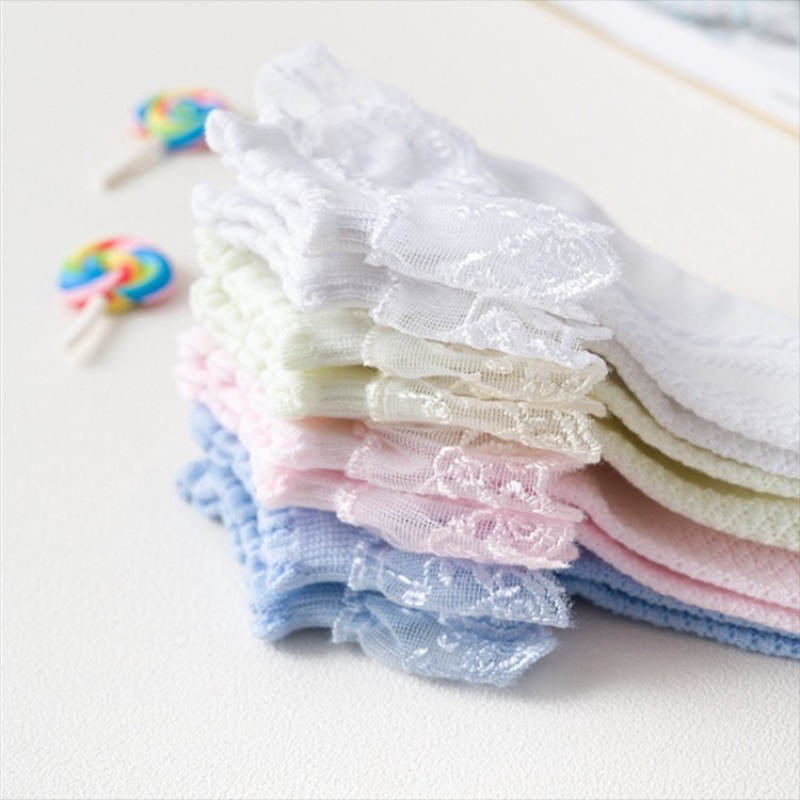 Vớ ren QC bé gái xả kho size 10-16y