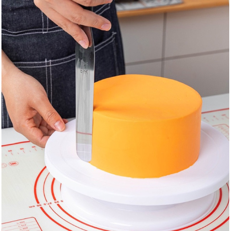 Bàn xoay nhựa 28cm làm bánh sinh nhật