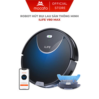 Robot hút bụi lau nhà ilife v80 max bản quốc tế hàng chính hãng bảo hành 12 tháng