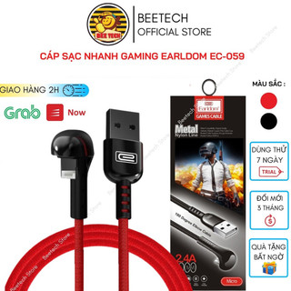 Cáp sạc chuyên chơi game, dây sạc nhanh Earldom EC-059 phong cách gaming - Beetech