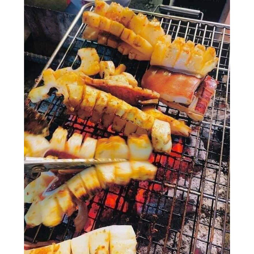 Đuôi mực lá đại dương túi 1kg hàng net