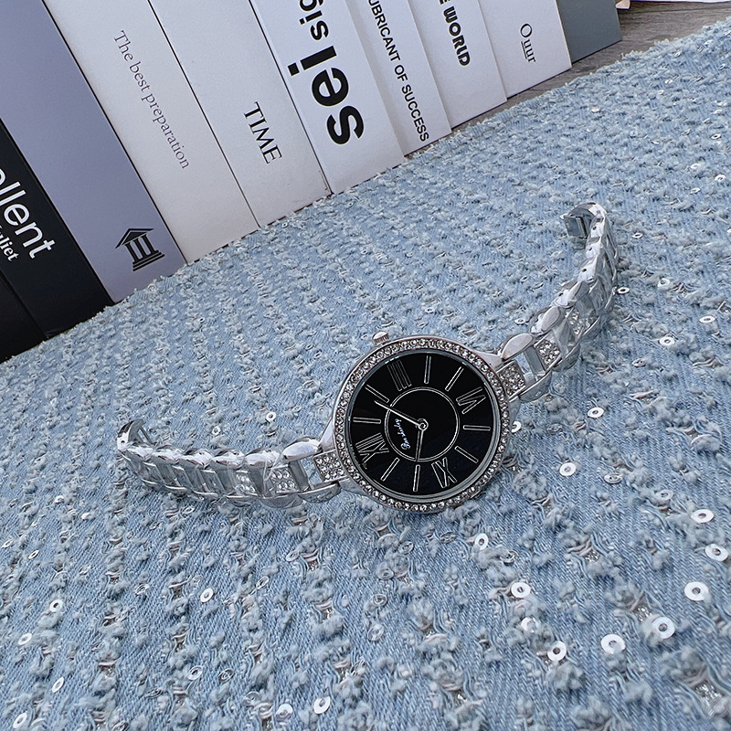 Đồng hồ Bee Shirley nữ mặt tròn dây thép đáng yêu cho các bạn nữ, size mặt 35mm, bảo hành 12 tháng