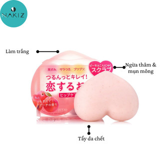  Xà phòng Pelican Nhật Bản làm trắng & ngăn ngừa thâm mông   Có tem phụ chính hãng  