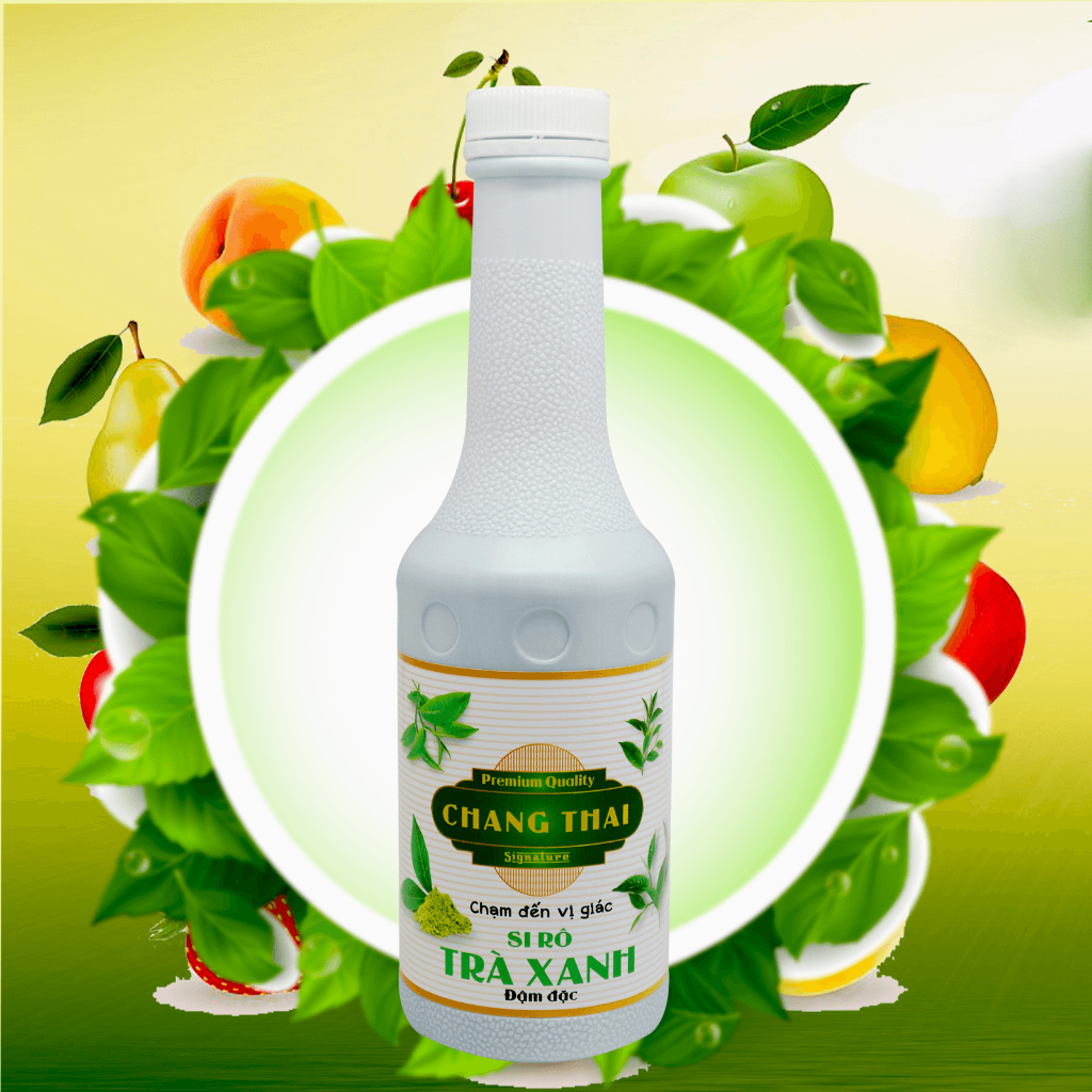 Siro Trà Xanh Chang Thai 1000ml