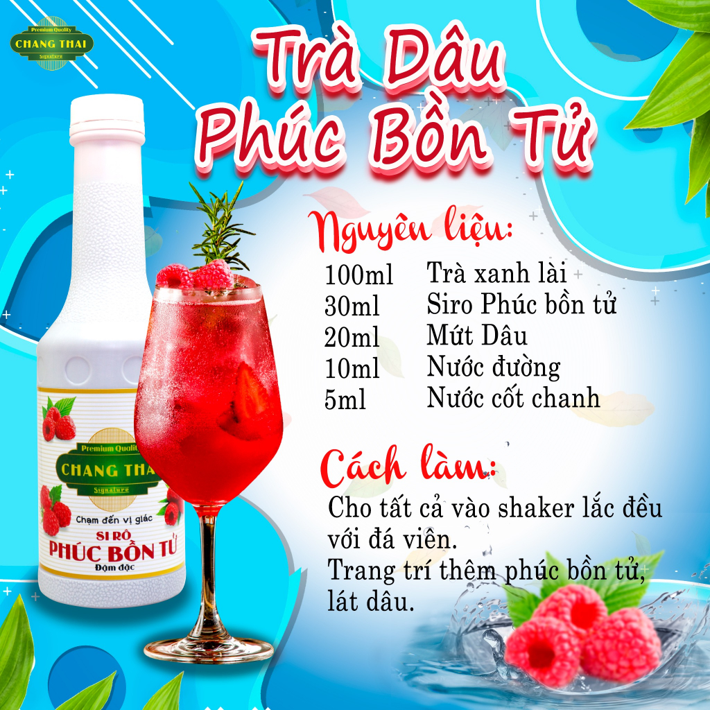 Siro Phúc Bồn Tử Chang Thai 1000ml