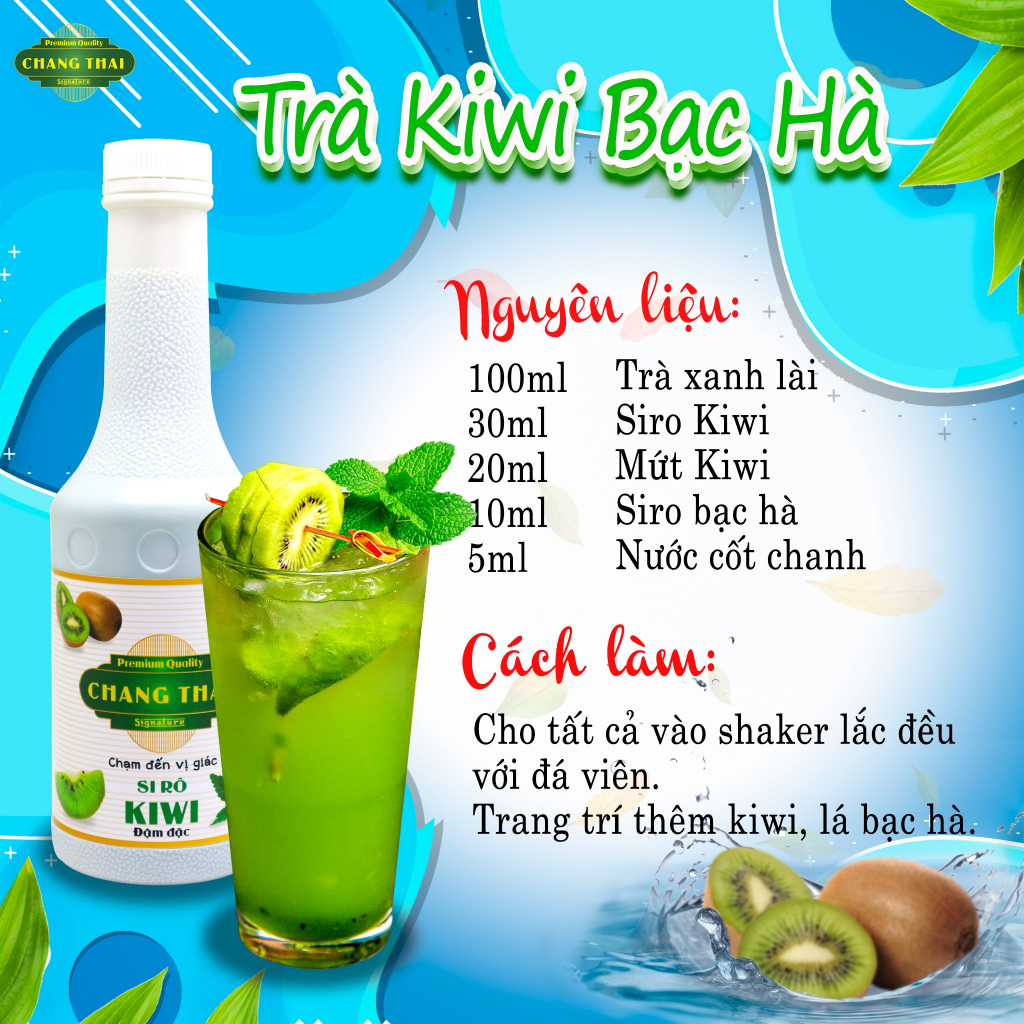 Siro Kiwi Chang Thai 1000ml