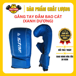 Găng tay đấm bao cát (xanh dương)