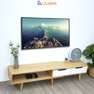 Kệ tivi thông minh điều chỉnh được chiều dài gỗ MDF phủ melamin chống xước thương hiệu Liliana - LP82