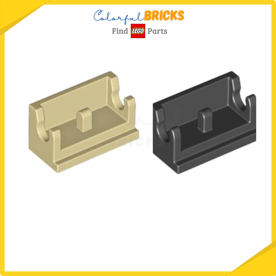 Lego part chính hãng | Bản lề 1x2 | Brick, Hinge 1x2 Base | ID: 3937