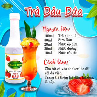 Siro Dâu Chang Thai 1000ml