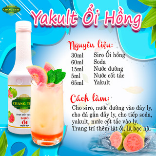 Siro Ổi Chang Thai 1000ml