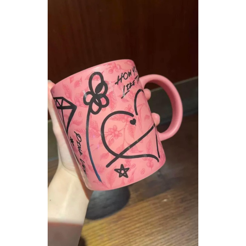 Ly sứ Starbucks 12Oz  BLACKPINK DODDLE