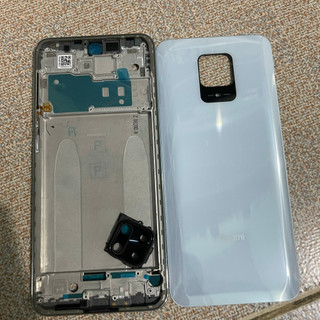 Bộ vỏ xiaomi redmi note 9S có kính cam và khe sim