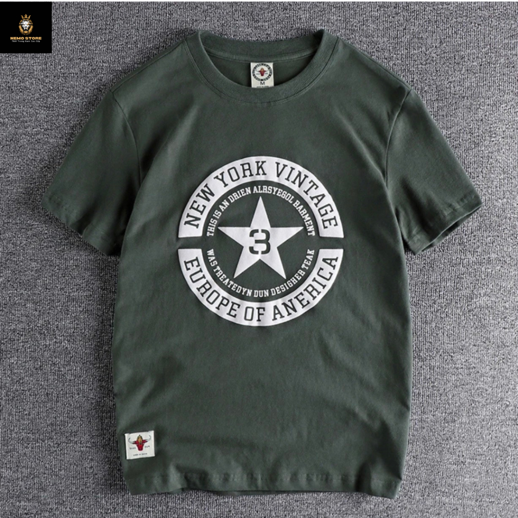 Áo Thun Nam Chất Cotton 100% -NM02