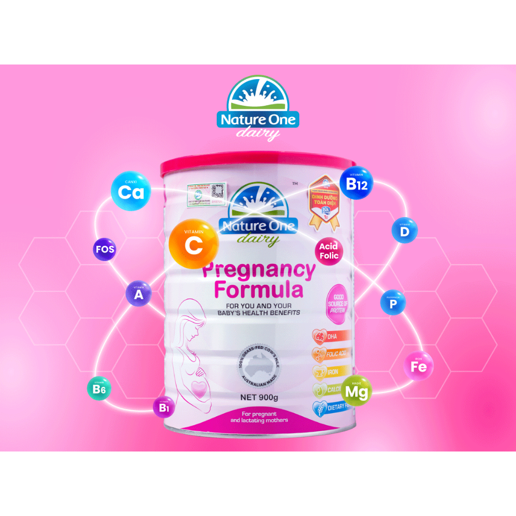 Sữa công thức Nature One Dairy Pregnancy Formula cho mẹ bầu