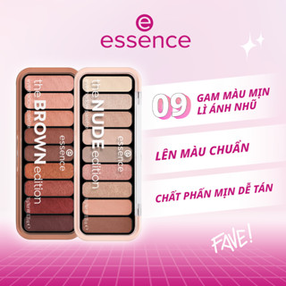  Bảng phấn mắt 9 màu Essence The NUDE BROWN Edition Eyeshadow Palette 10g 